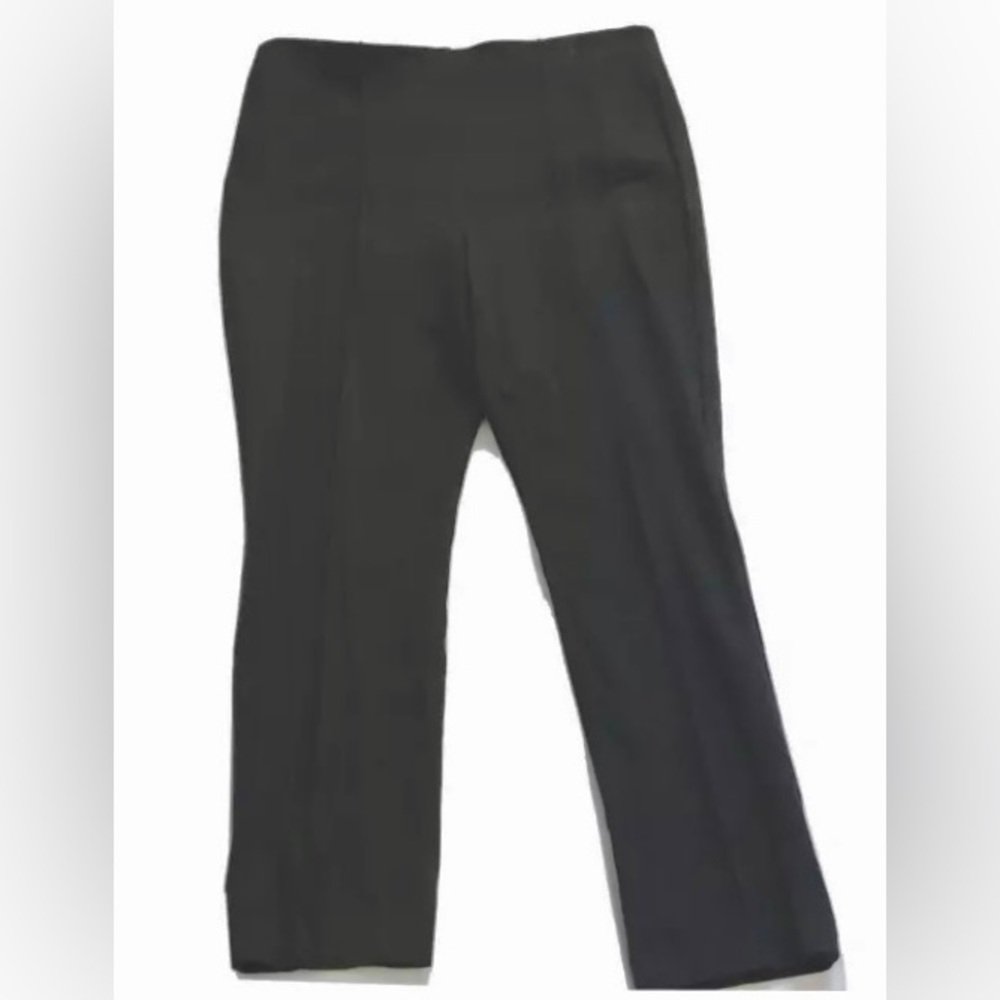 🖤Chico's Travelers Classic No Tummy Dark Grey 2” Elastic Hidden Band Waist. L